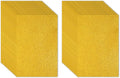 PATIKIL 30Sheets Yellow EVA Glitter Foam Sheet 11.8 x 7.9 Inch 2mm Thick by PATIKIL