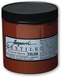 Jacquard Fabric Paint for Clothes - 8 Oz Textile Color Burnt Sienna Leaves by Jacquard