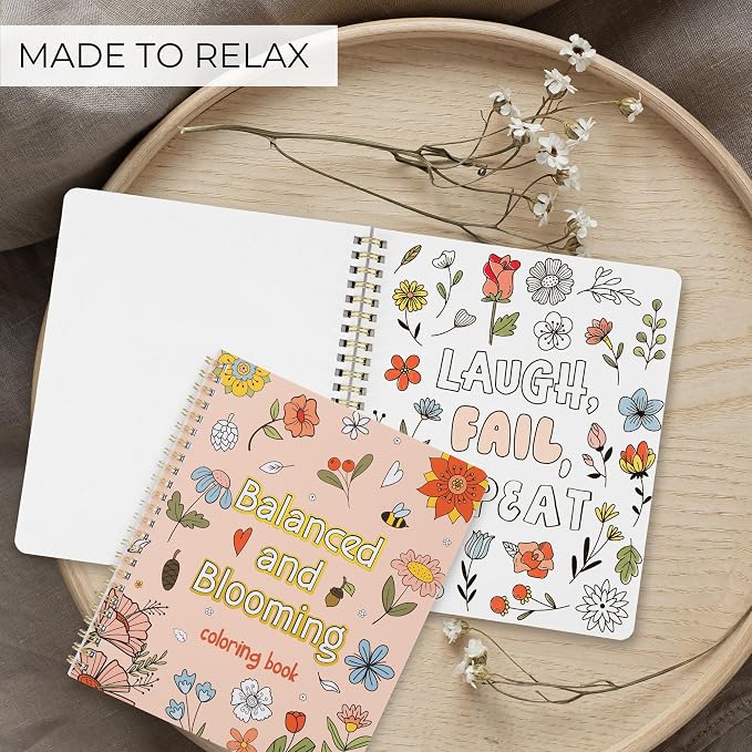 Beautiful Adult Coloring Book Set of 2 - Image 3