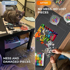 Newverest Jigsaw Puzzle Mat Roll Up, Saver Pad 55” x 35.5” Portable Keeper Up - Image 5