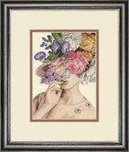 Dimensions 70-65209 Garden Lady Counted Cross Stitch Kit, 18 Ivory Aida - Image 4
