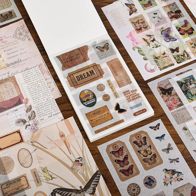 Vintage Journal Stickers - Image 4
