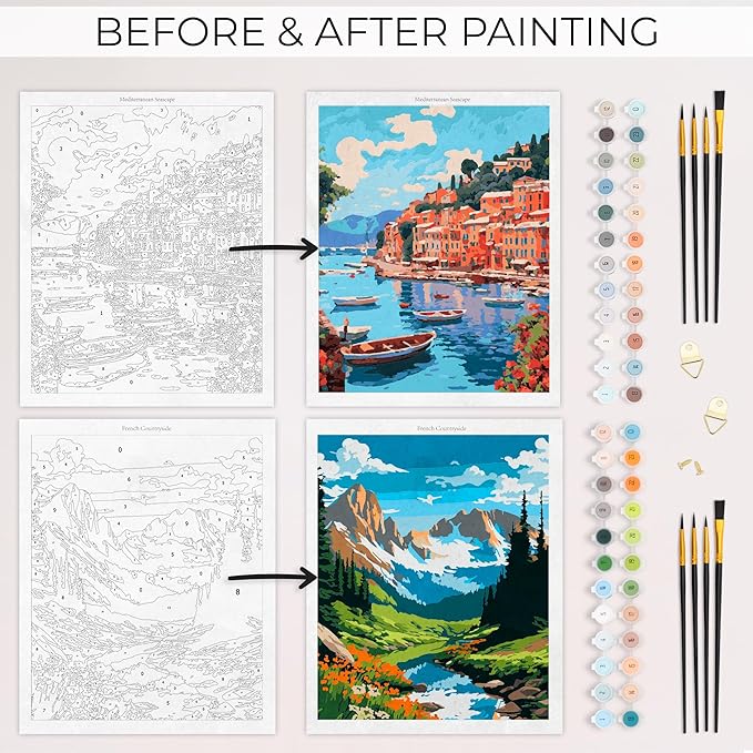 Beautiful Paint By Number Kit for Adults - Image 6
