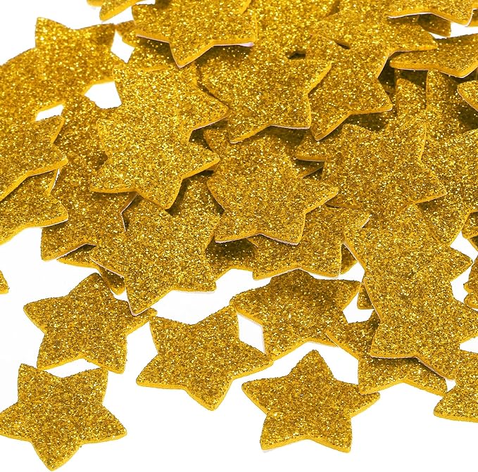 PATIKIL 1"x1" Star Foam Stickers - Image 3