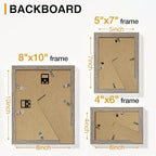 Vittanly 15 Pack Picture Frames Collage Wall Decor - Image 8