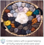100% Wool - Assorted Wool Roving - Image 2