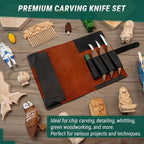 BeaverCraft Wood Carving Knife Set Deluxe S15X - Image 2