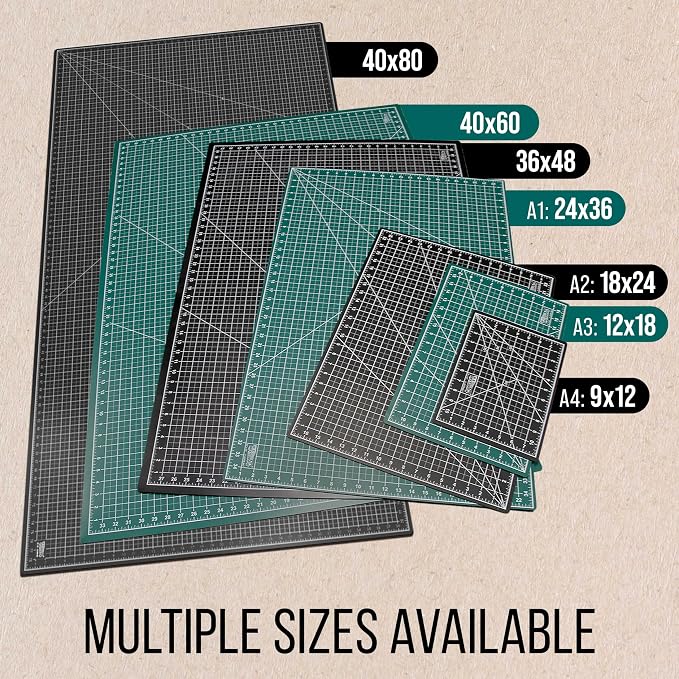 U.S. Art Supply 36" x 48" Self-Healing Cutting Mat 5-Ply - Image 5