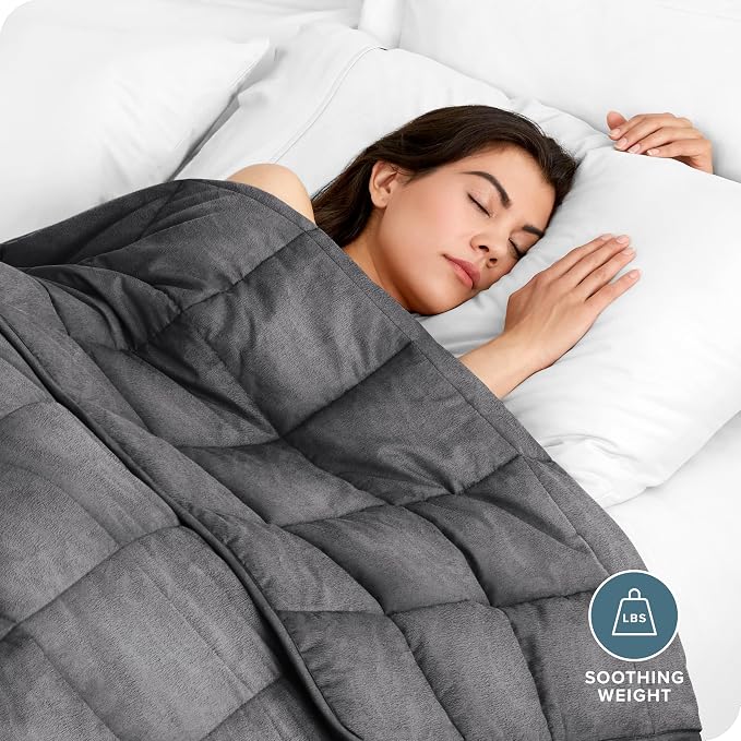 Bare Home Weighted Blanket Twin or Full Size 10lb - Image 2