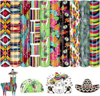 HTVSTD Mexican Fiesta Heat Transfer Vinyl 10SheetS 12×10in Iron on Vinyl | by CraftingEveryday