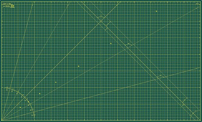 Elan Cutting Mat 36x60 Green, Extra Large Self Healing Cutting Mat 36 x 60 Inch - Image 2