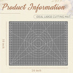 Teenyyou 18" X 24" Self Healing Folding Cutting Mat - Image 2