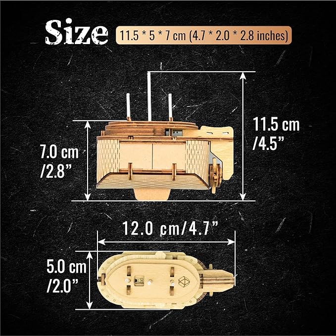 Tesla's Boat-Escape Room Game in a Box-Electronic Puzzle Box-Brain Teaser - Image 5