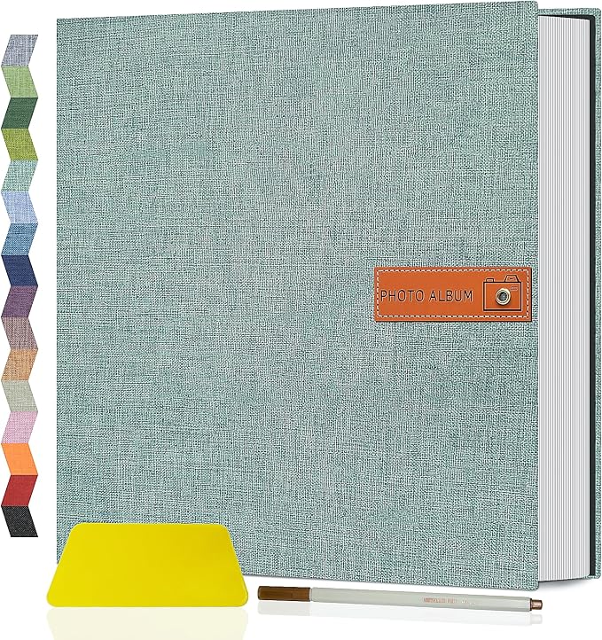 Popotop Large Photo Album Self Adhesive 4x6 5x7 8x10 Scrapbook Album DIY by Popotop