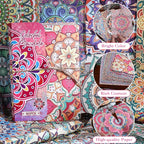 160 Sheets boho Mandala scrapbook paper Set, Journaling Scrapbooking Supplies - Image 3