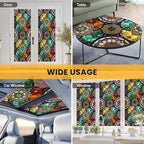 Stained Glass Window Privacy Film Static Cling - Image 8