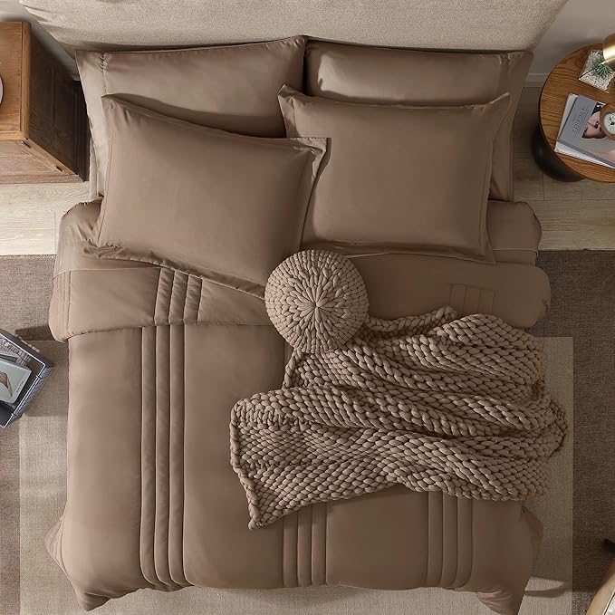 Monbix Super King Plus Size Comforter Set - Image 5