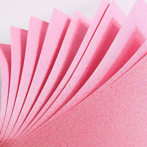 10 Sheets Glitter Paper Sheet for Crafts, A4 Cardstock Self-adhesive Paper for - Image 2