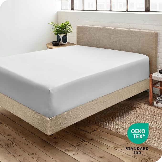 Bare Home Fitted Bottom Sheet Full Size - Image 4