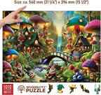 WOODEN.CITY Wooden Puzzle 1000 Pieces Mushroom Wonderland – Premium 1000 Piece - Image 4