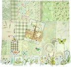 OKUPAN Vintage Floral Scrapbook Supplies Kit by DecorateYourWorld