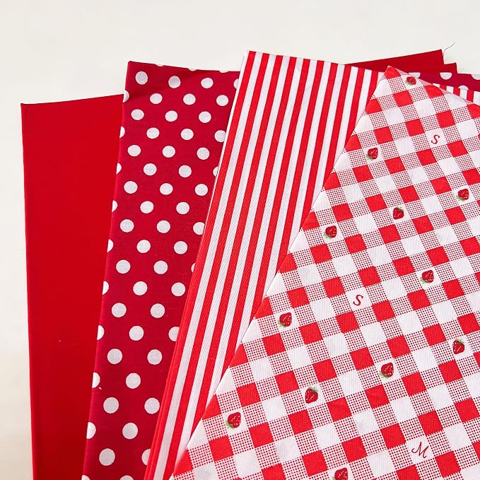 Cotton Fabric DIY Making Supplies Quilting Patchwork Fabric Fat Quarter Bundles - Image 2