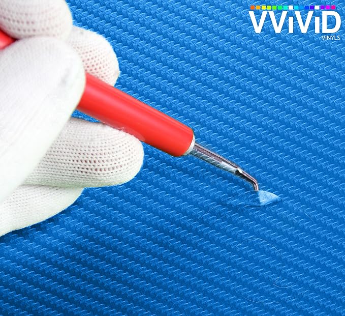 VViViD Craft 3D Carbon Fibre Textured Vinyl Sheet 1ft x 5ft - Image 4