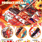 Hosuly 40 Pcs Fall Jelly Fabric - Image 2