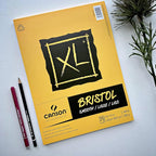 Canson XL Series Bristol Paper, Foldover Pad, 11x14 inches, 25 Sheets - Image 5