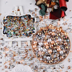 3900+ Pcs Rhinestones and Pearls Kit, 2-10mm Flatback Gems - Image 5