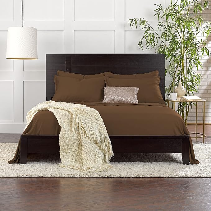 Pure Bamboo Queen Sheets, Genuine 100% Organic Viscose Derived from Bamboo Bed - Image 7