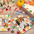 Fovths 24 Packs Fall Picture Frame Painting Craft Kit - Image 5