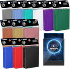 Mlikero 1200 Count Card Sleeves, Matte Magic Card Sleeves, Smooth Shuffle & by Mlikero