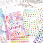 3000+ Pcs Alphabet Sticker for Journaling, Fun & Colorful Craft Letter Stickers - Image 8