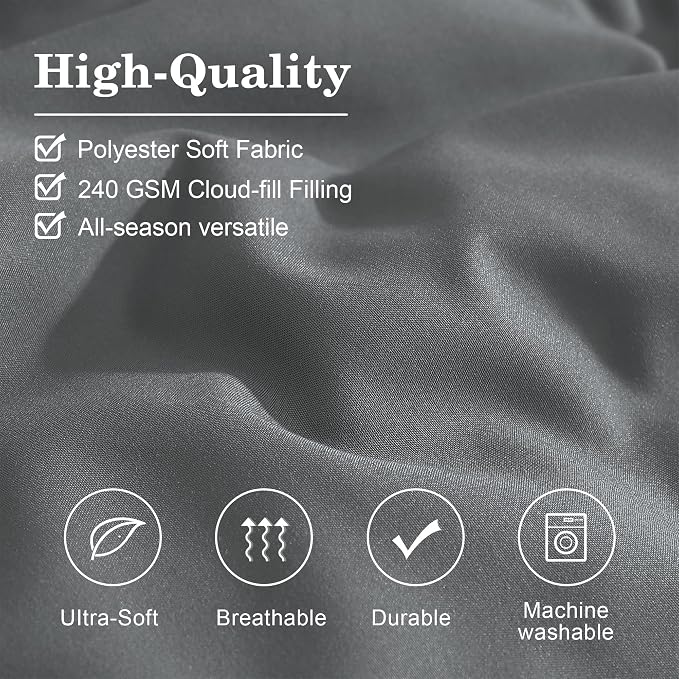Monbix California King Size Comforter Set - Image 5