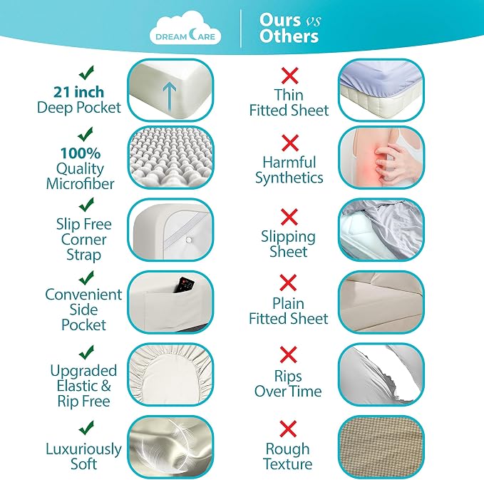 DREAMCARE Twin XL Sheet Sets - Image 2