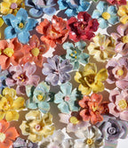 Lanyani 10 Pieces Iridescent Ceramic Blossom - Image 5