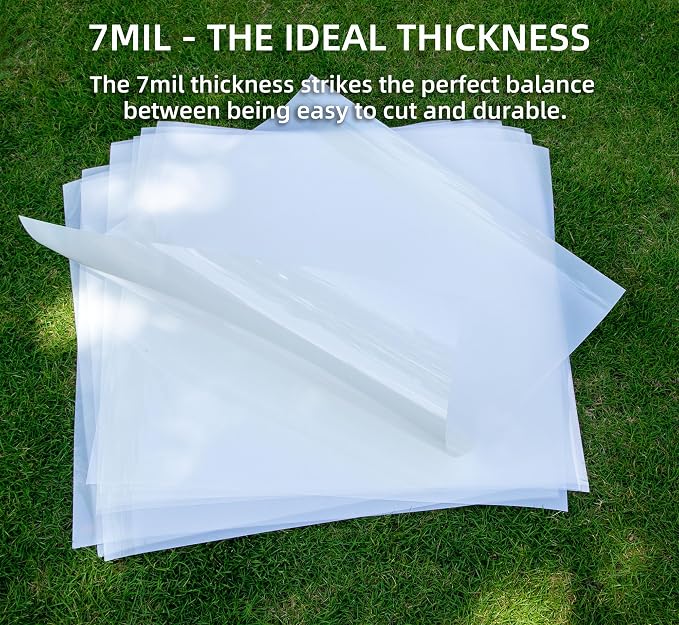 24X24 Inch 7mil Blank PET Laser Cutting Stencil Plastic Sheets, Food-Safe Mylar - Image 3