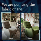 Fabricoat Maroon Fabric Upholstery Paint & Dye | 2500ml / 85 fl oz | Restore or - Image 4