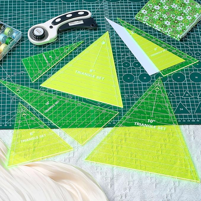 Kigley 3 Set Tall Triangle Rulers - Image 6