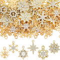 Landical 50 Pcs Winter Snowflake Charms by Landical