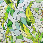 3D Stained Glass Window Film, Decorative Window Privacy Film - Image 2