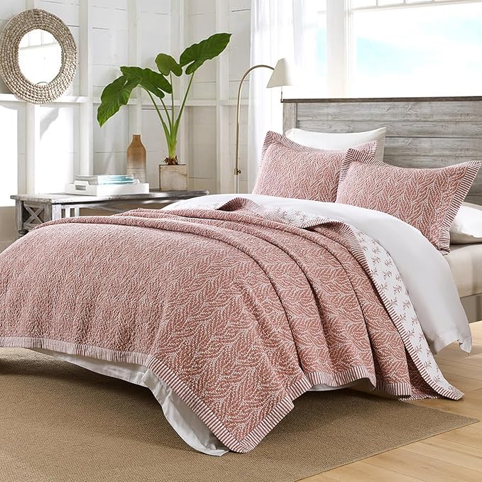SahSahCasa Quilt Set King Size, 100% Cotton Quilt Bedding Set Bedspread - Image 4