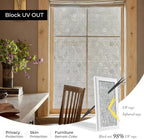 3D Stained Glass Window Film, Decorative Window Privacy Film - Image 4