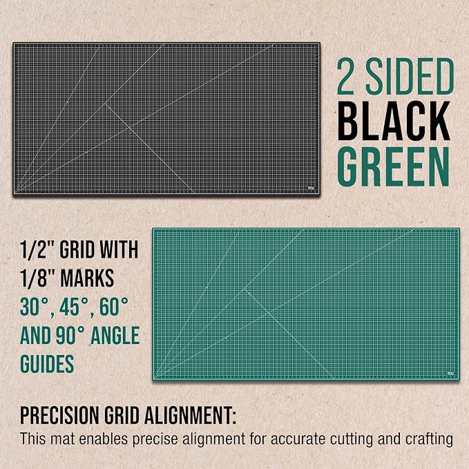 U.S. Art Supply 40" x 80" Self-Healing Cutting Mat 5-Ply - Image 3