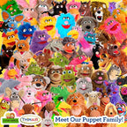 Playful Minds - Living Puppets Lucy Fish Hand Puppet, 8 Inch Soft Plush Sea - Image 6
