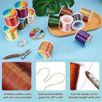 328 Feet Tarnish Resistant Copper Wires 28 Gauge/0.3mm Jewelry Craft Wires - Image 3