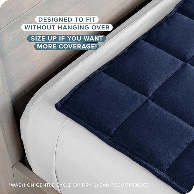 Bare Home Weighted Blanket Queen Size 17lb - Image 3