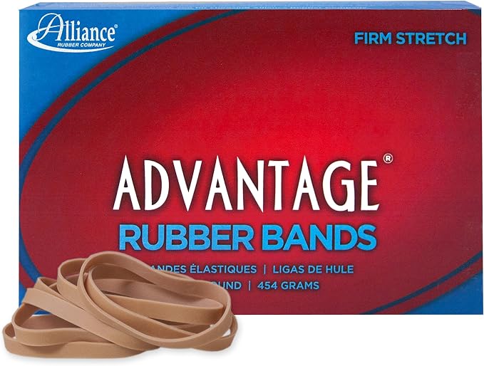 Alliance Rubber 26635 Advantage Rubber Bands Size #63, 1 lb Box Contains by Unknown