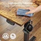 Agilestic Electric Standing Desk, 60 x 24 Inches Height Adjustable Desk - Image 5